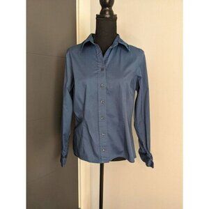 Coldwater‎ Creek Women's Button Down with Southwest Trim - M